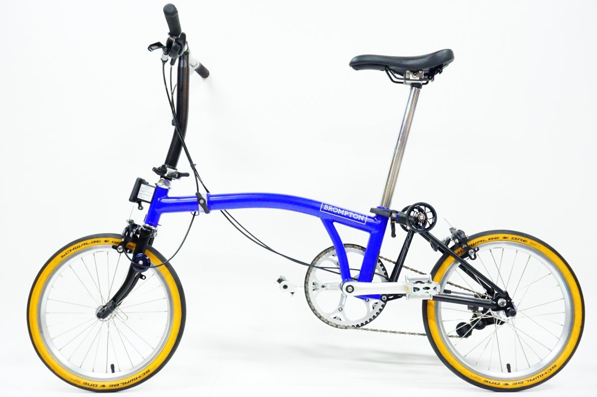 プロンプトン　自転車　フレーム　折り畳み　組立　　サドル　タイヤ BROMPTONブロンプトン折りたたみ自転車 （ブロンプトン