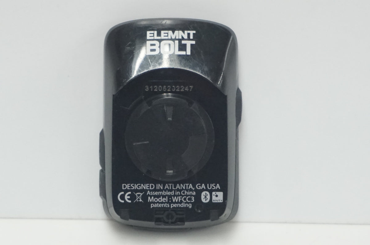 WAHOO 「ワフー」 ELEMNT BOLT WFCC3 サイクルコンピューター / 福岡店