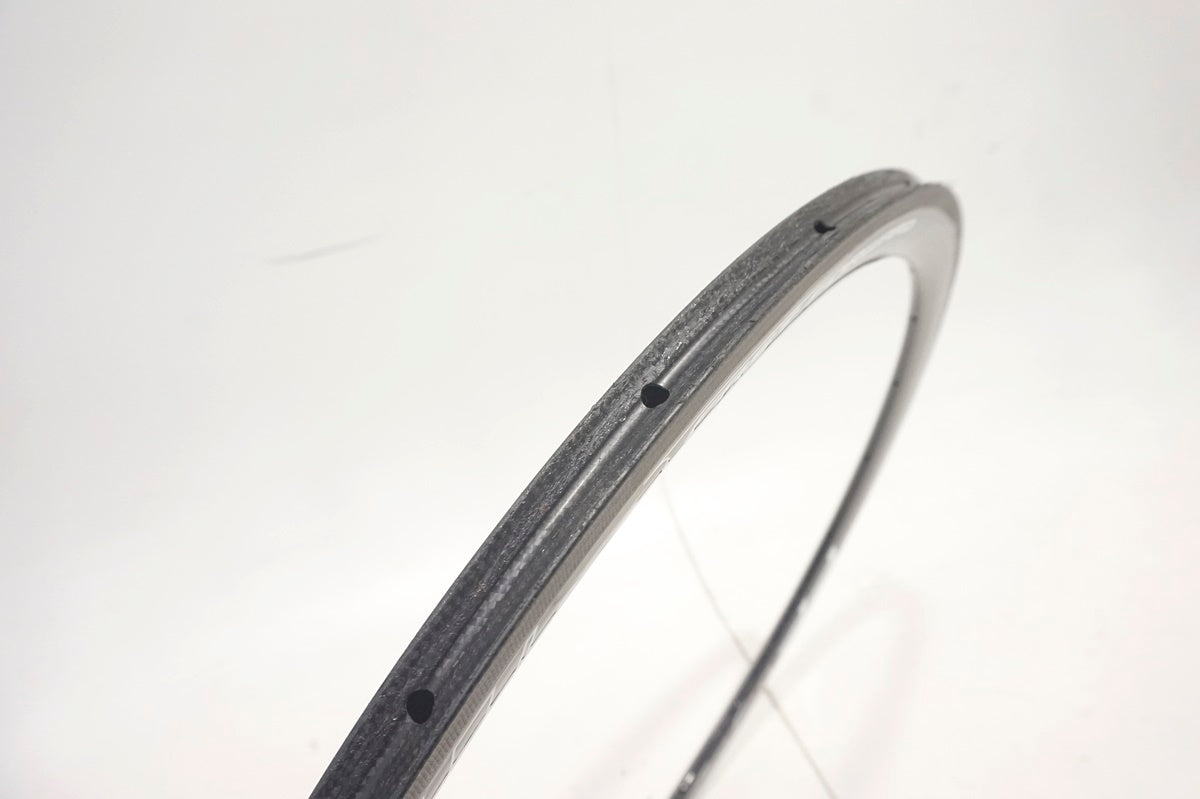 croMOZU275のホイールのリムをカーボン→アルミリムに交換