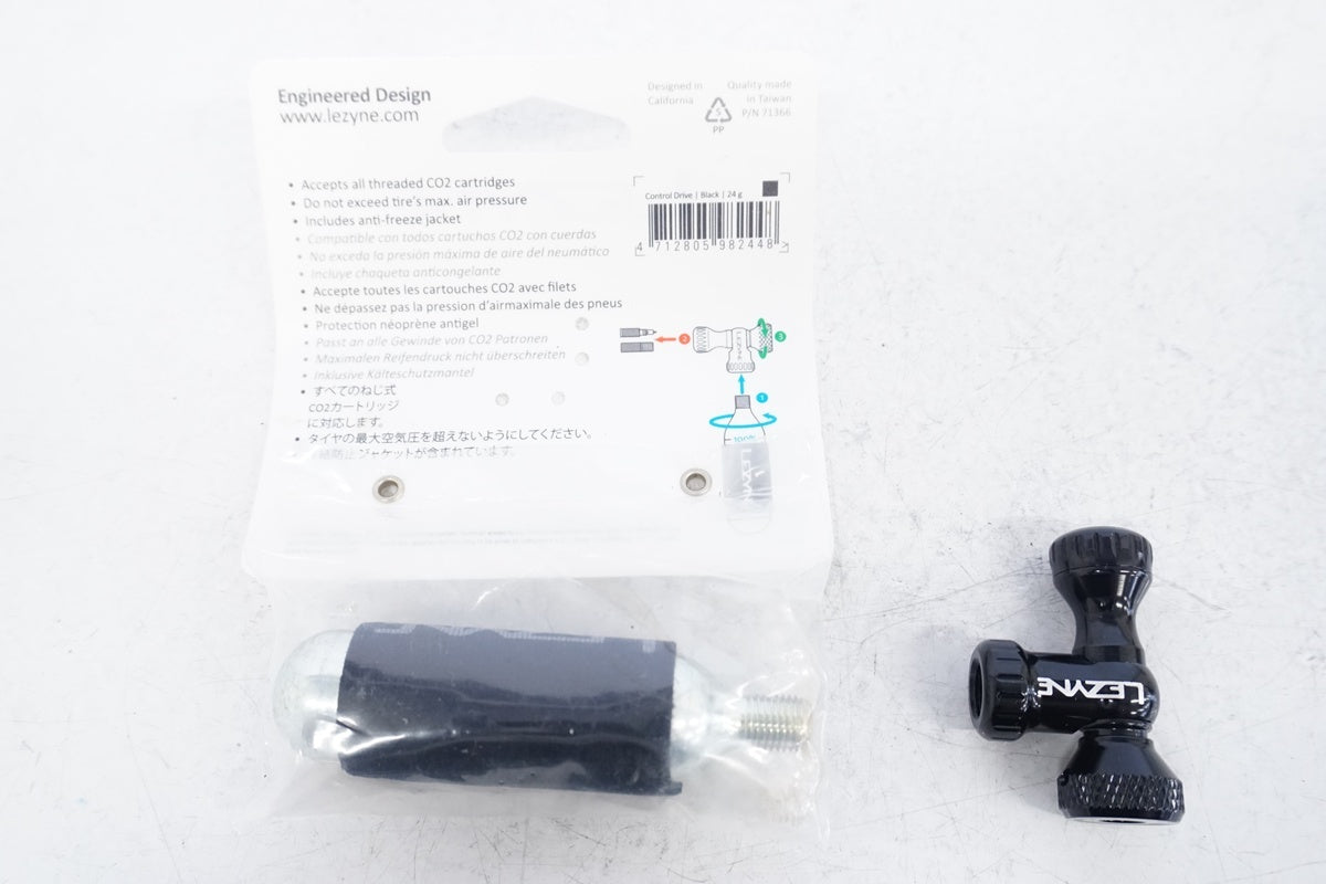 LEZYNE 「レイザン」 CONTROL DRIVE CO2ボンベ インフレーター セット / 浜松店