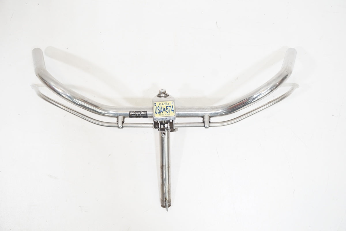 NITTO「ニットー」 18-8 φ23.0 152㎜ ステム一体型ハンドル/ 京都西院店