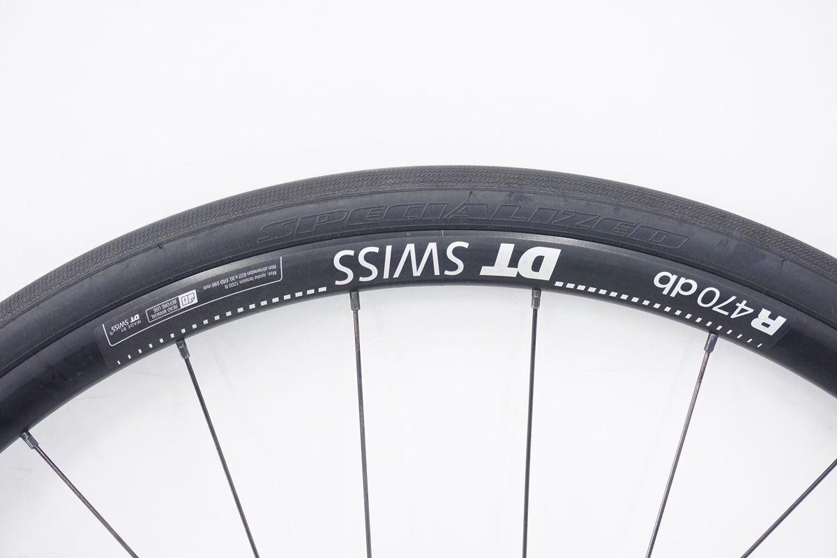DT SWISS 「ディーティースイス」 R470 DB ホイールセット