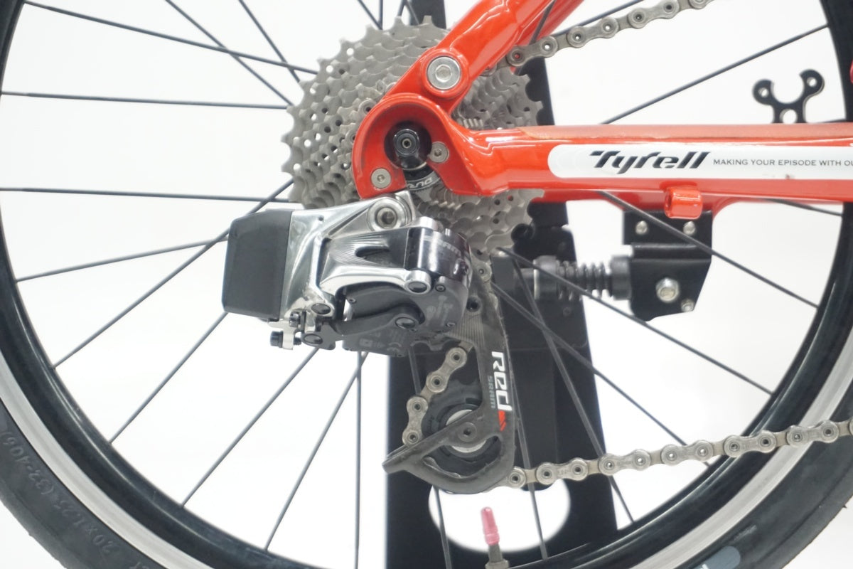 TYRELL 「タイレル」 FSX RED 2015年モデル 折り畳み自転車 / 滋賀大津店