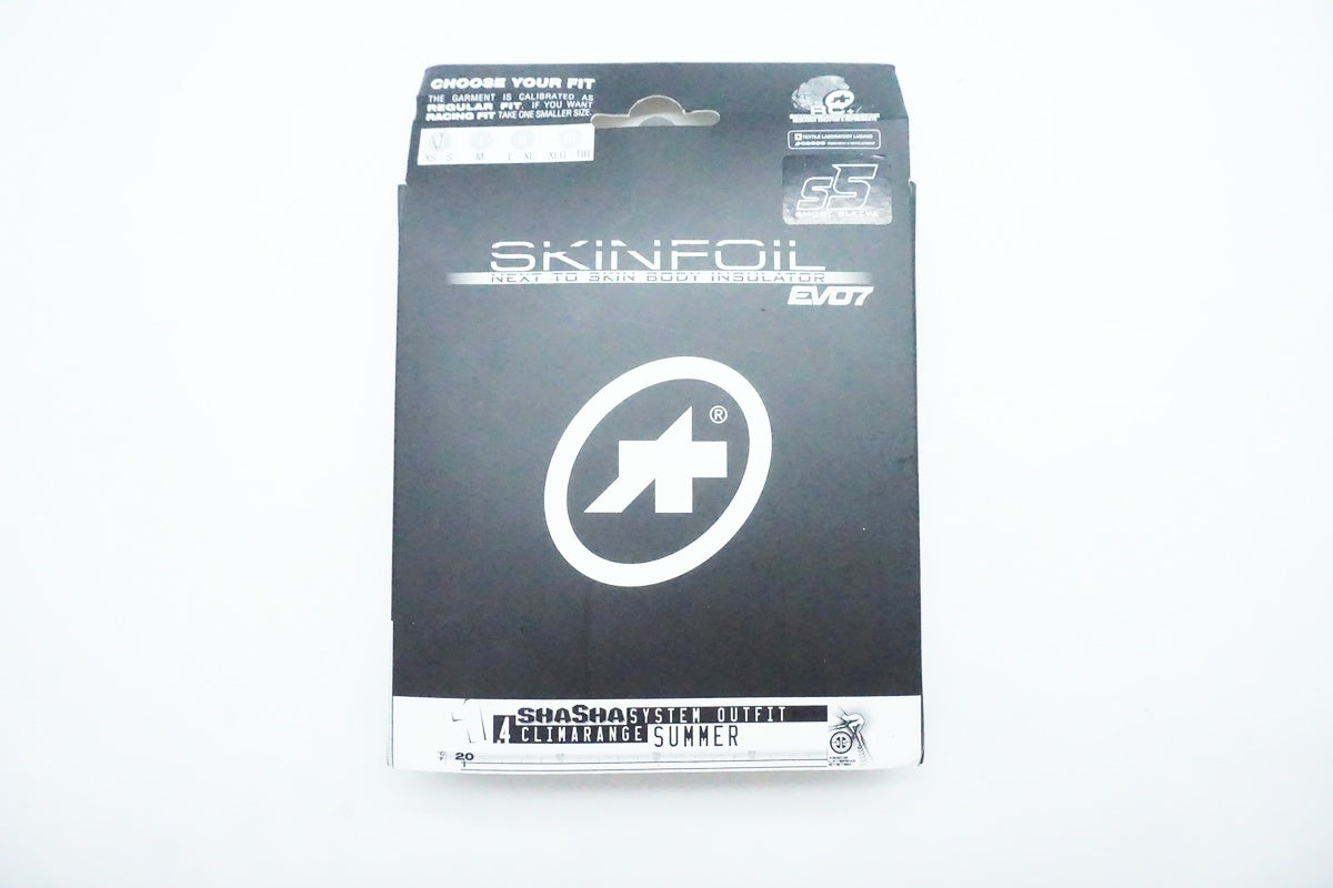 ASSOS「アソス」 SKINFOIL SUMMER EV07 Sサイズ インナー/ 京都西院店