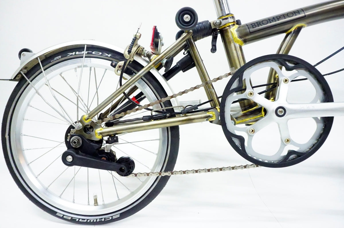 ジャンク BROMPTON 「ブロンプトン」 S2L RAW 2016年モデル 16インチ 折り畳み自転車 / 名古屋大須店