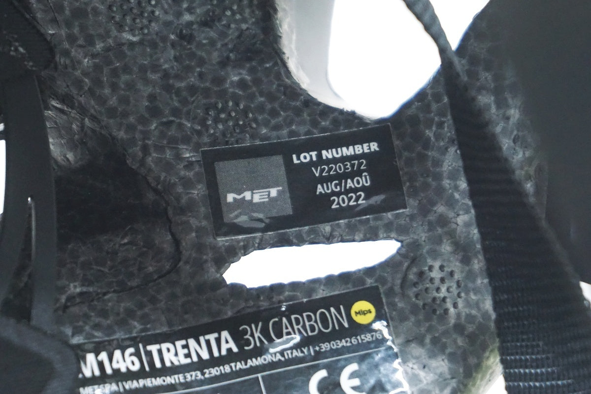 MET 「メット」 M146 TRENTA 3K CARBON Sサイズ ヘルメット / 大阪美原北インター店