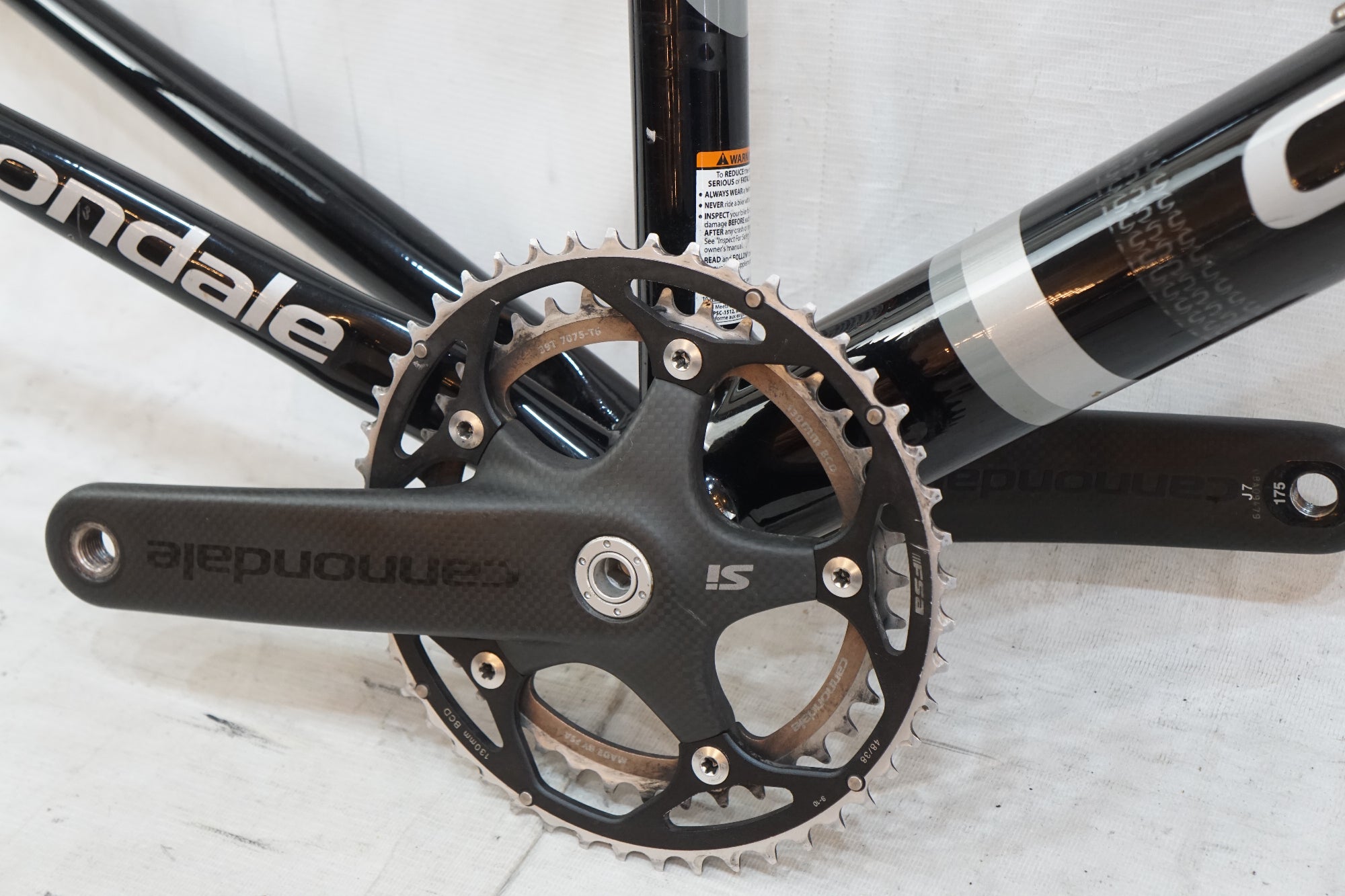 ジャンク CANNONDALE 「キャノンデール」 SYSTEM SIX 2007年モデル フレームセット / バイチャリ浦和ベース