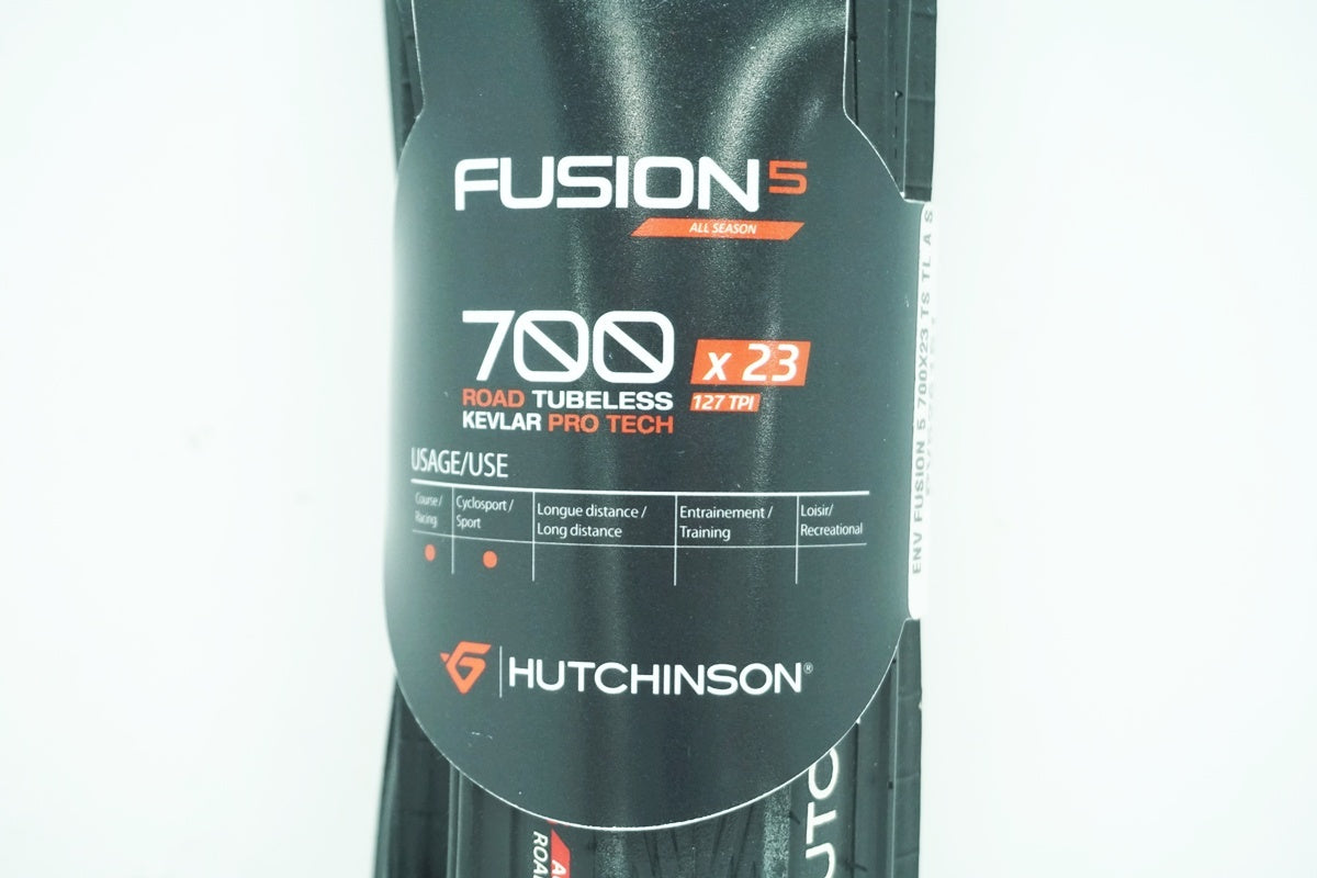 HUTCHINSON 「ハッチンソン」 FUSION5 TUBELESS 700x23C タイヤ / 大阪美原北インター店