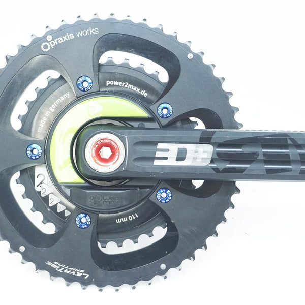 ローター3Dで　クランクセット52.36 11速対応 ROTAR（ローター） ROTOR 3D30 noQチェーンリング PCD110mm 52-36T