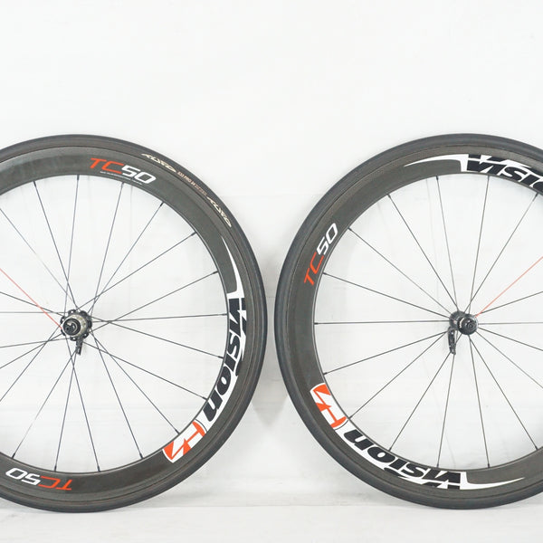 チューブラータイヤ ブラック　カーボン チューブラー - ロードバイク、クロスバイク用 - 完組 - ホイール