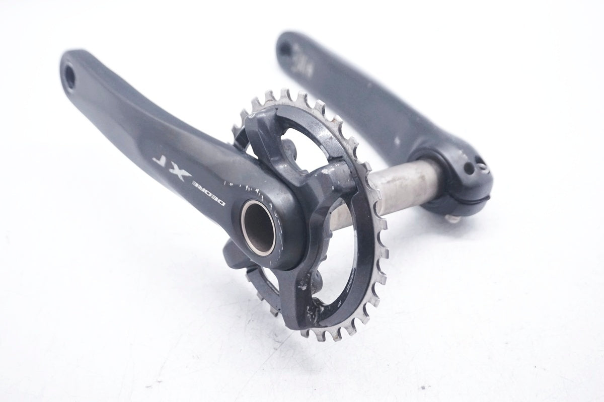 SHIMANO DEORE XT FC-M730クランク170mm Vintage Shimano Deore XT FC-M730 Crankset 175mm Japan MTB Bike