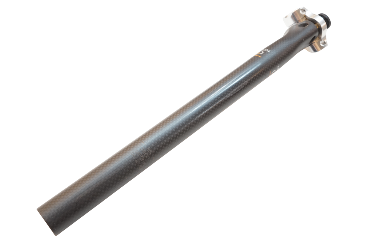 【美品】TRIGON トライゴン HM カーボンシートポスト【軽量】 TRIGON 「トライゴン」 HM CARBON φ27.2 350mm シートポスト