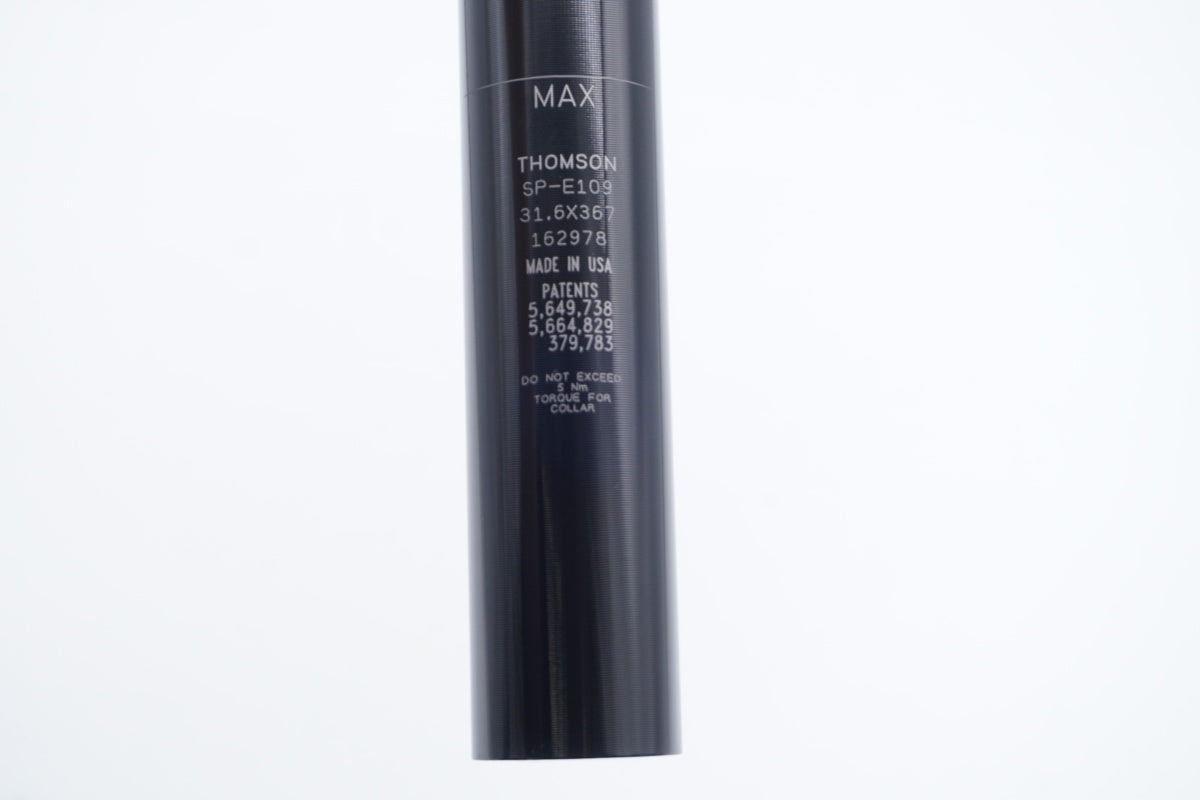 THOMSON 「トムソン」 ELITE SP-E109 φ31.6 367mm シートポスト / 滋賀大津店