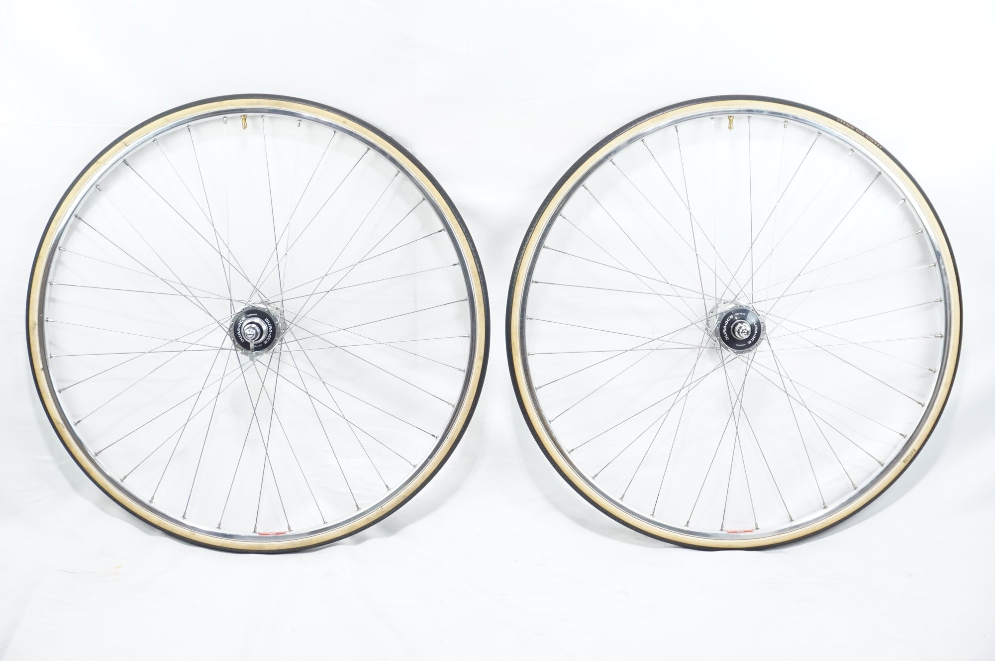 SHIMANO 「シマノ」 DURA-ACE HB-7600 / ARAYA 16B RED シングル 手組 ホイールセット / 中目黒店