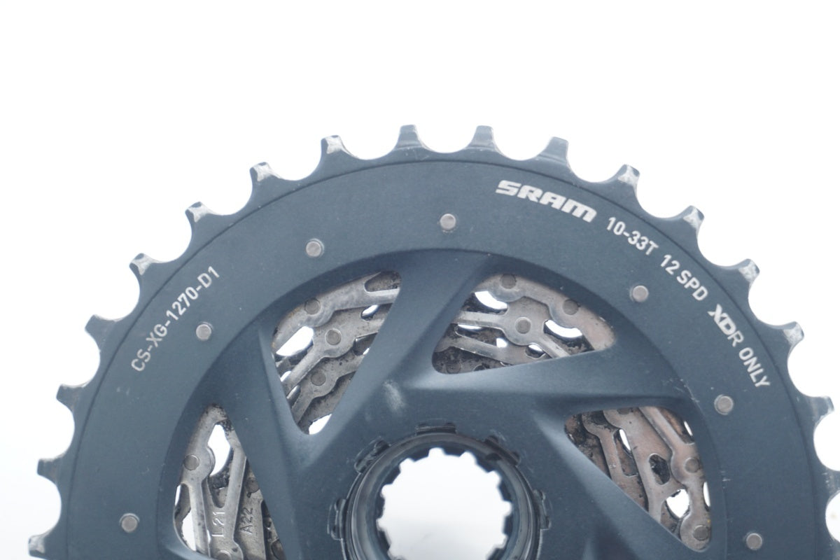 SRAM スラム XG-1270 28T 中古美品 楽天市場】スラム XG-1290 カセットスプロケット 12S 10-28T 10