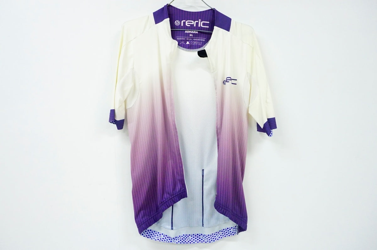 未使用 XL レリック reric サイクルジャージ 青/黒/白 - メルカリ