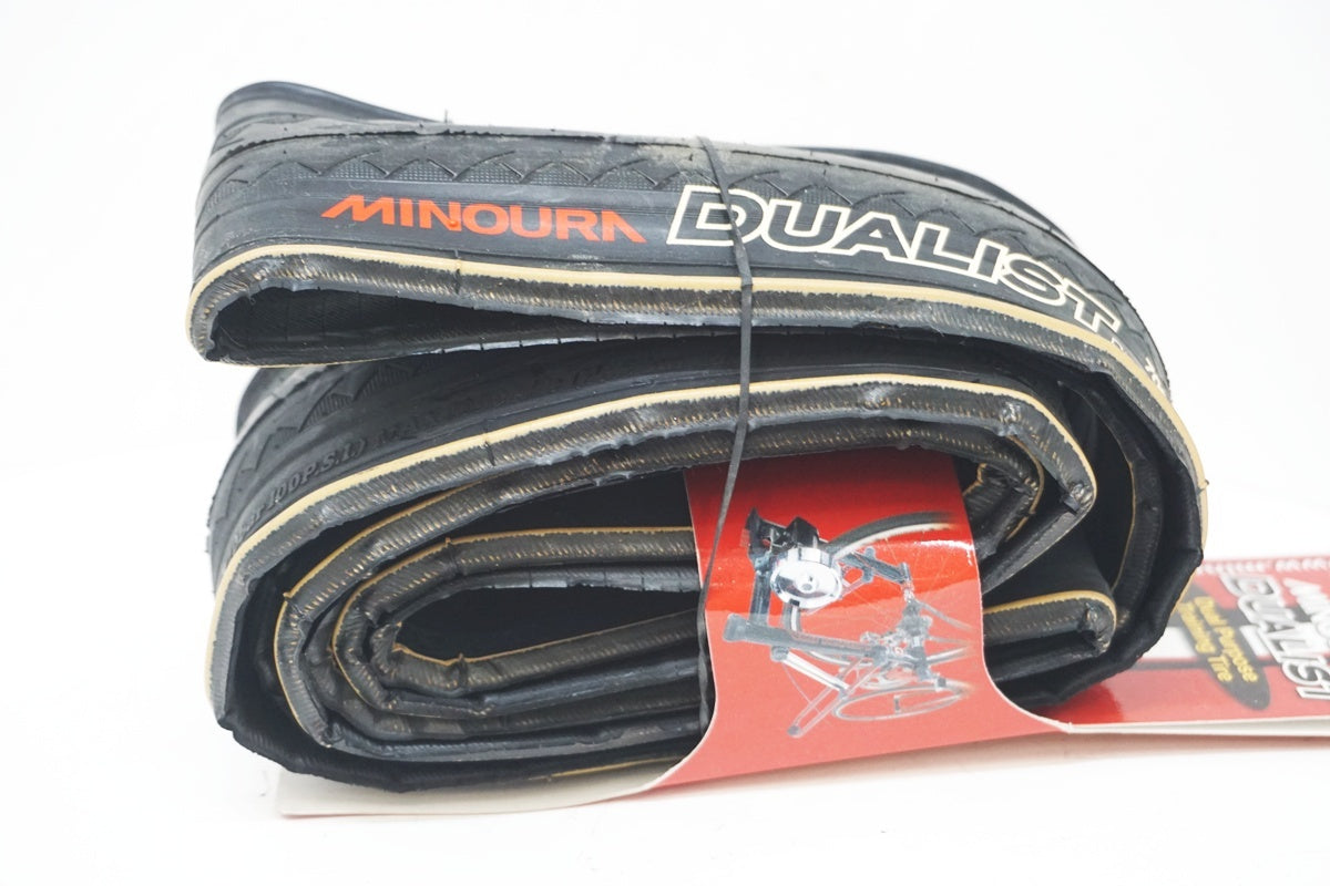 MINOURA 「ミノウラ」 DUALIST TRAINING TIRE 700x23C タイヤ / 大阪美原北インター店