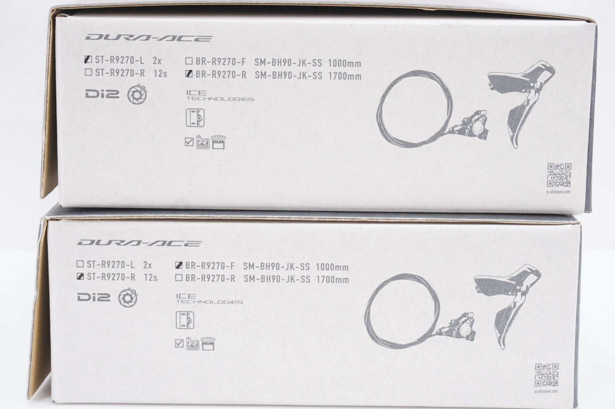 【Harutakosu】ST-R9270 STI+ BR-R9270セット シマノ 正規品 SHIMANO ST-R9270/BR-R9270 Jkit 左後 1700mm