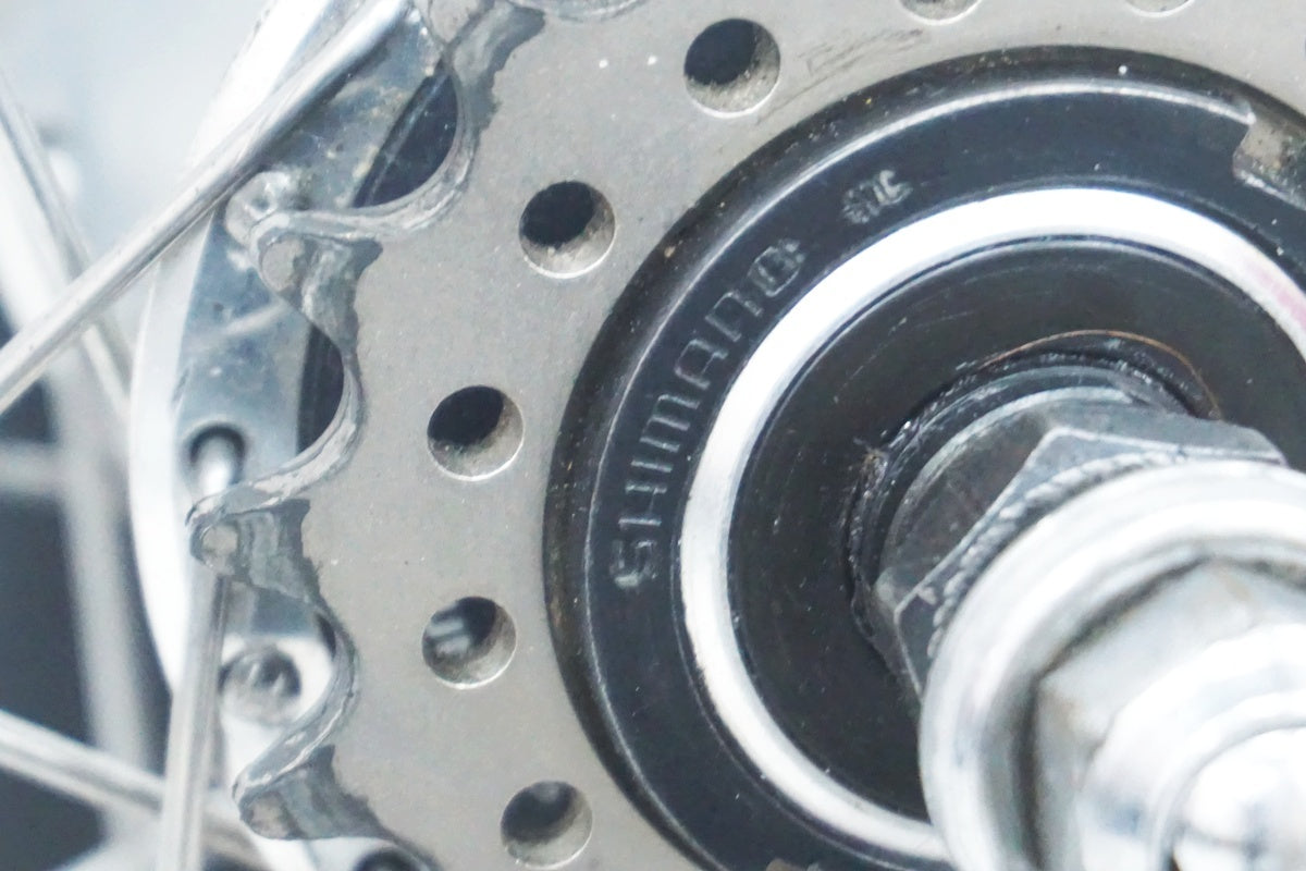 SHIMANO 「シマノ」 DURA-ACE HB-7600ハブ/H PLUS SUNリム ピスト リア