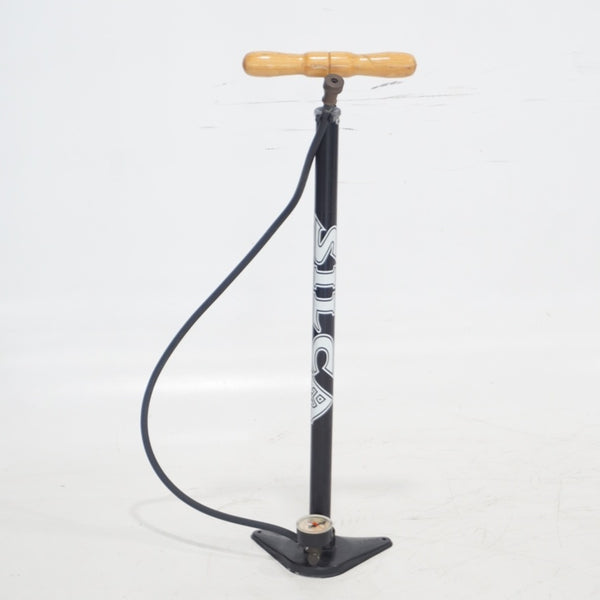 N5) SILCA シリカ ゲージ付 ヒラメ式 フロアポンプ ビンテージ SILCA 「シリカ」 PISTA フロアポンプ / 滋賀大津店