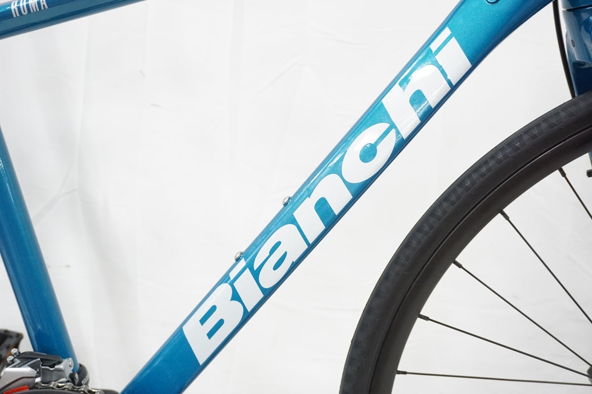 最終値下げ　Bianchi ROMA3 50サイズ　ディスクブレーキ　ライト付 最終値下げ Bianchi ROMA3 50サイズ ディスクブレーキ ライト付 最終