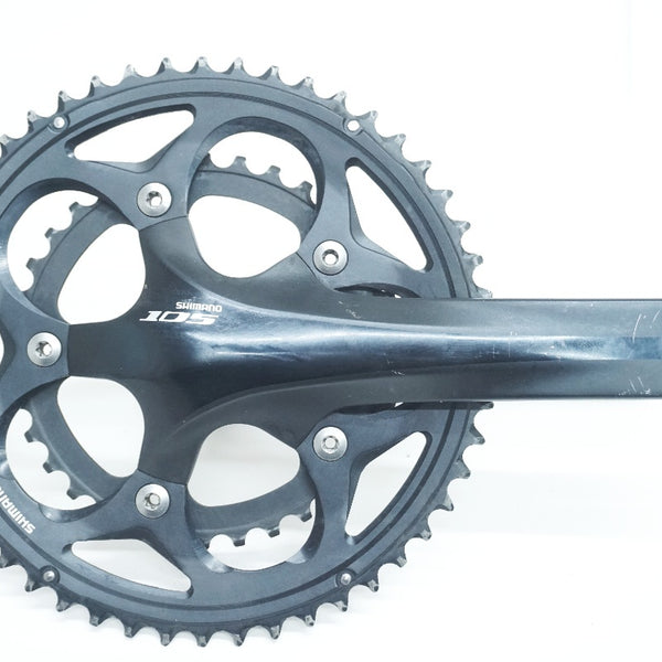 f*3様 シマノ 105 FC-5750-L 50/34T クランク SHIMANO 「シマノ」 105 FC-5750 50-34T 170mm クランク / 大阪美原北