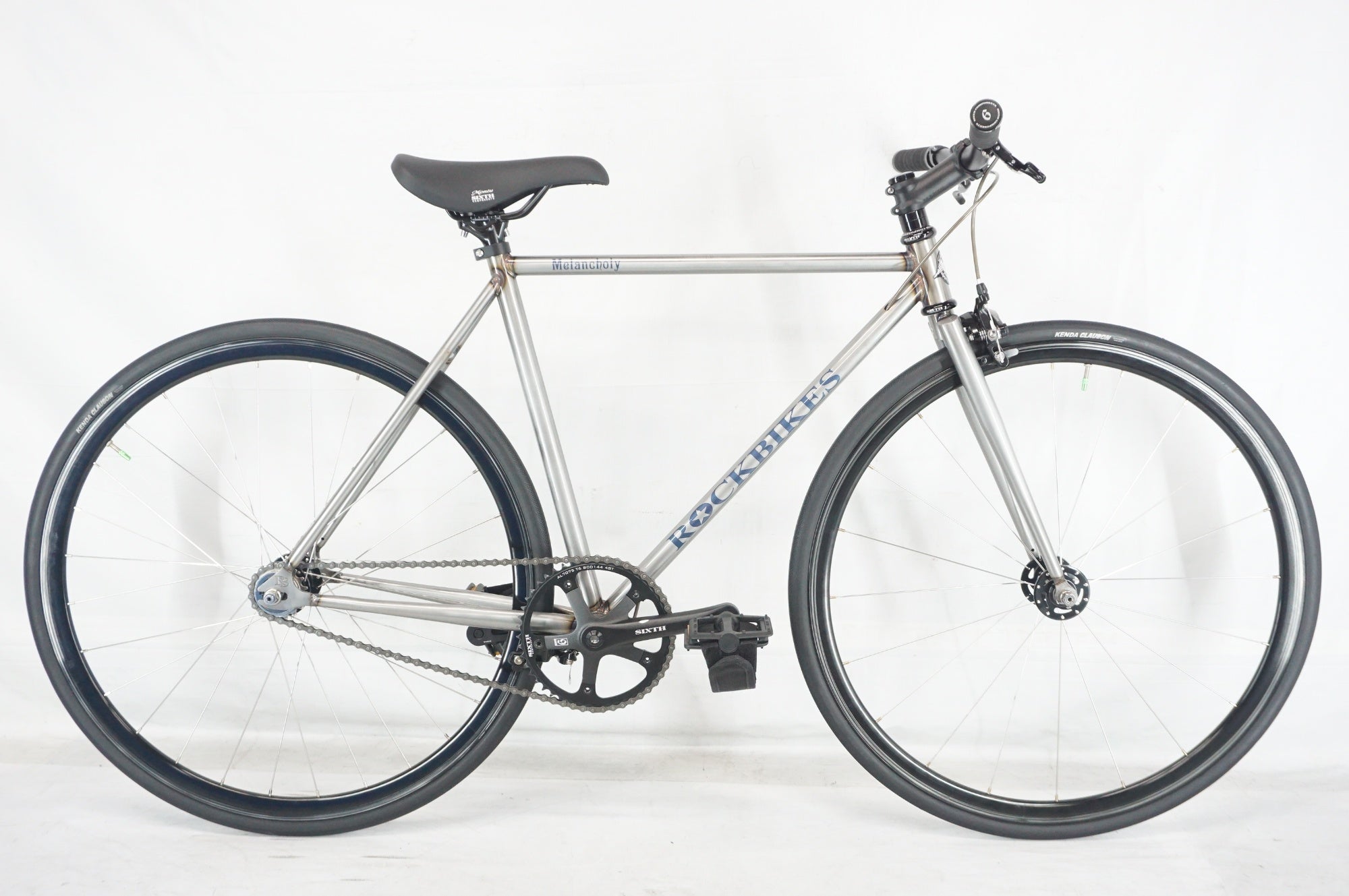 ROCKBIKES 「ロックバイクス」 MELANCHOLY RISER BAR RAW 2025年モデル ピストバイク / 阪急塚口店