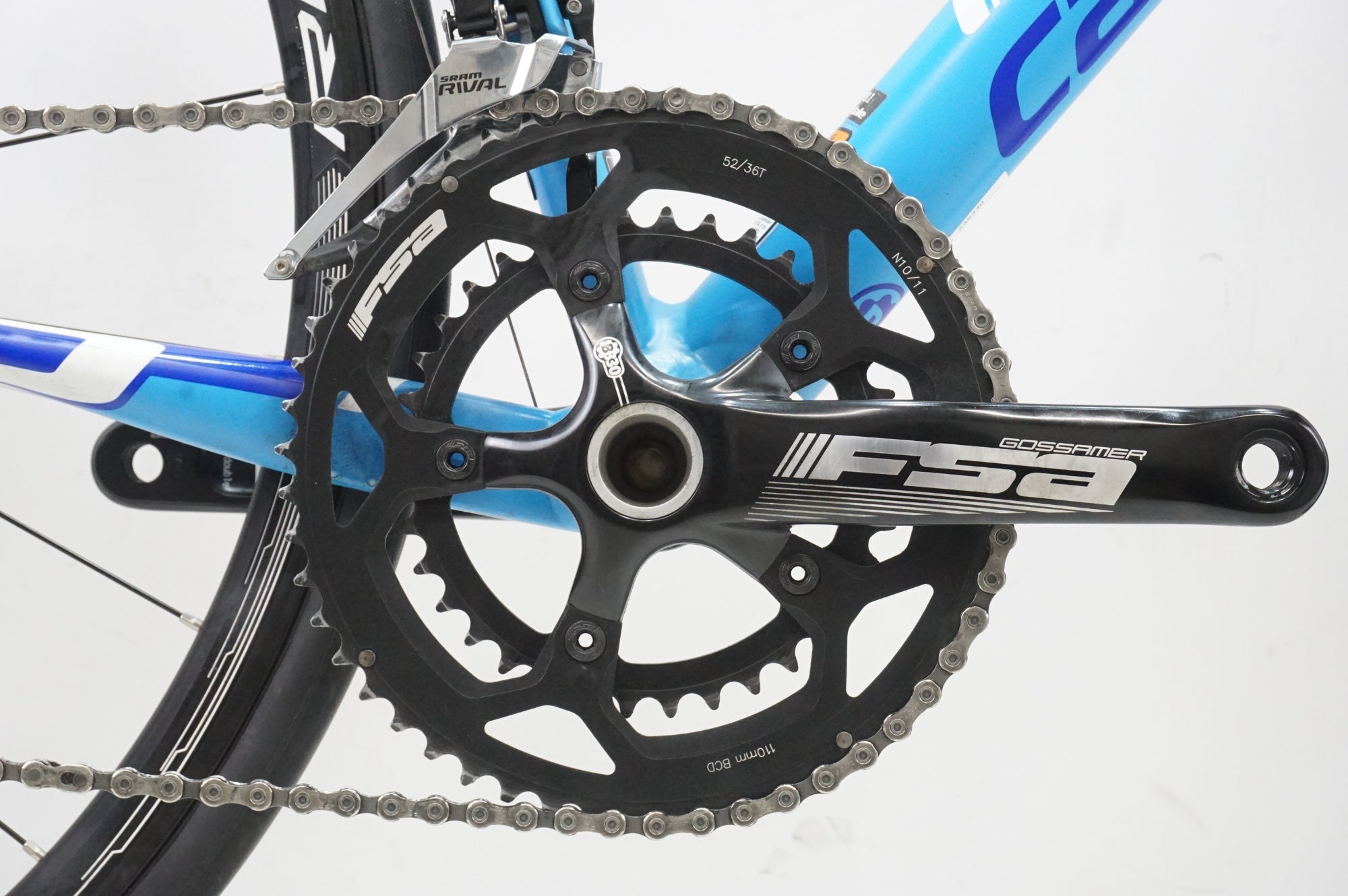 自転車本体 Cannondale CAAD10 Disc SRAM Rival 1226 - Cannondale CAAD10 SRAM Rival 10 Speed XS 48 cm Womens Road