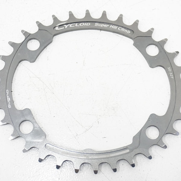SUGINO 34T Super Hill Climb 楕円チェーンリング SUGINO 「スギノ」 CYCLOID SUPER HILL CLIMB CY4-SHC-34T