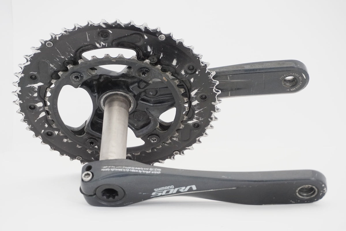 SHIMANO（シマノ）FC-R3000 クランクセット 9S 50×34T SORA ソラ