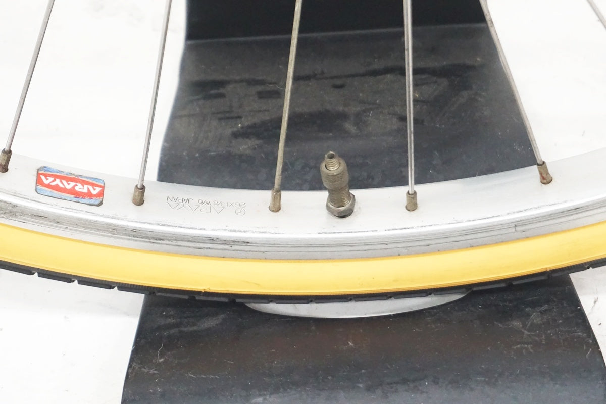 ARAYA 「アラヤ」 26インチ シマノ7速 ホイールセット / 大阪美原北