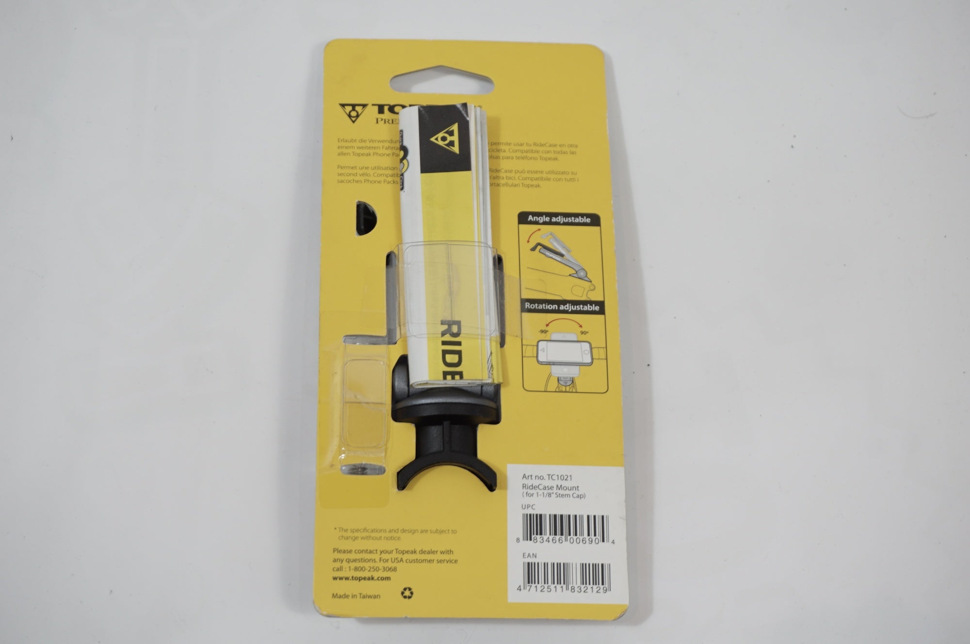 TOPEAK 「トピーク」 RIDECASE MOUNT FOR 1.1/8 ステムキャップ / 世田谷店