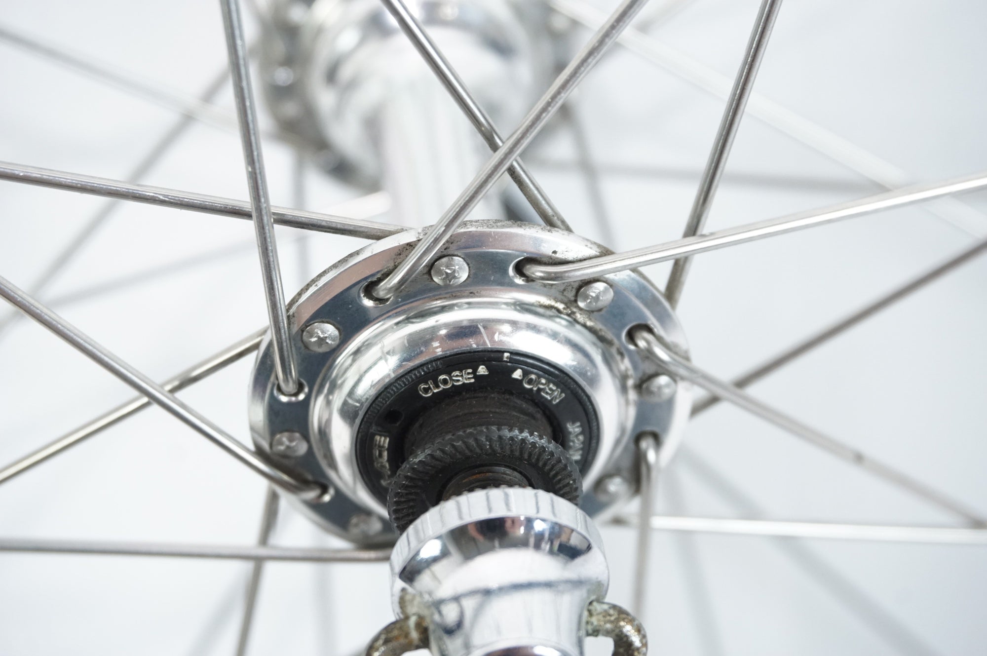 SHIMANO 「シマノ」 DURA-ACE HB-7400 ハブ ARAYA ADX-4 AERO 4 リム 手組み シマノ7速 650（26インチ） ホイールセット / 中目黒店