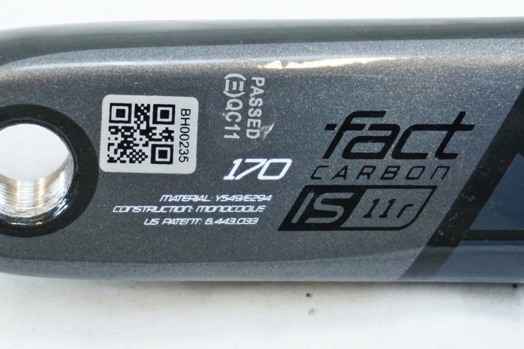 S-WORKS 「エスワークス」 FACT CARBON IS 52-36T 170mm クランク