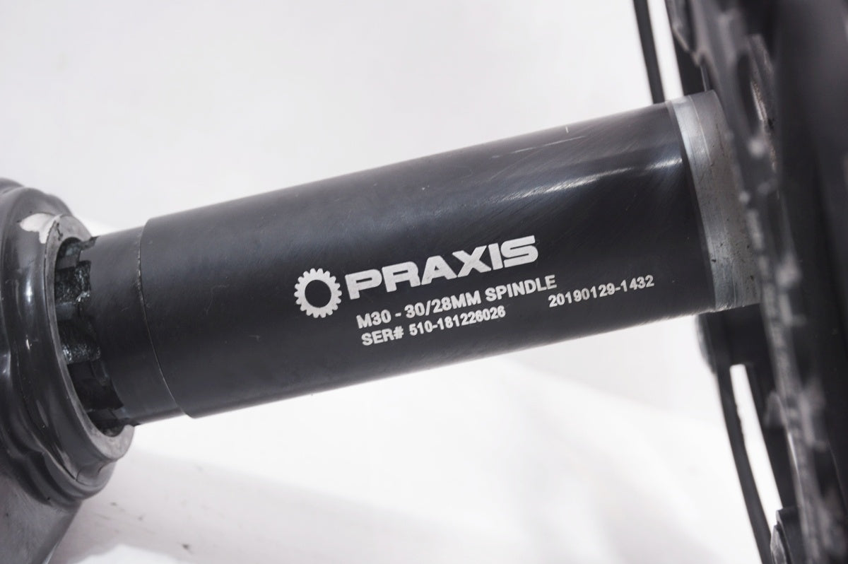PRAXIS WORKS 「プラクシスワークス」 ZAYANTE CARBON 4IIII 52-36T 170mm パワーメーター クランクセット / バイチャリ世田谷店