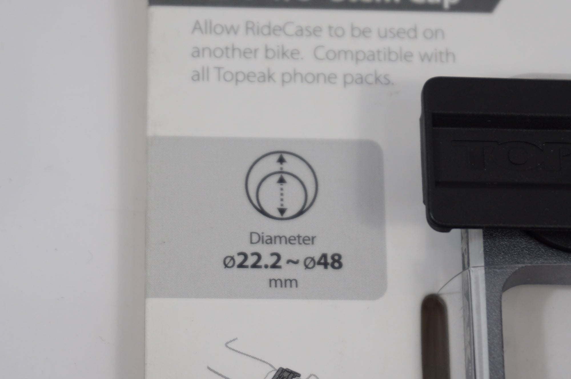TOPEAK 「トピーク」 RIDECASE MOUNT FOR 1.1/8 ステムキャップ / 世田谷店