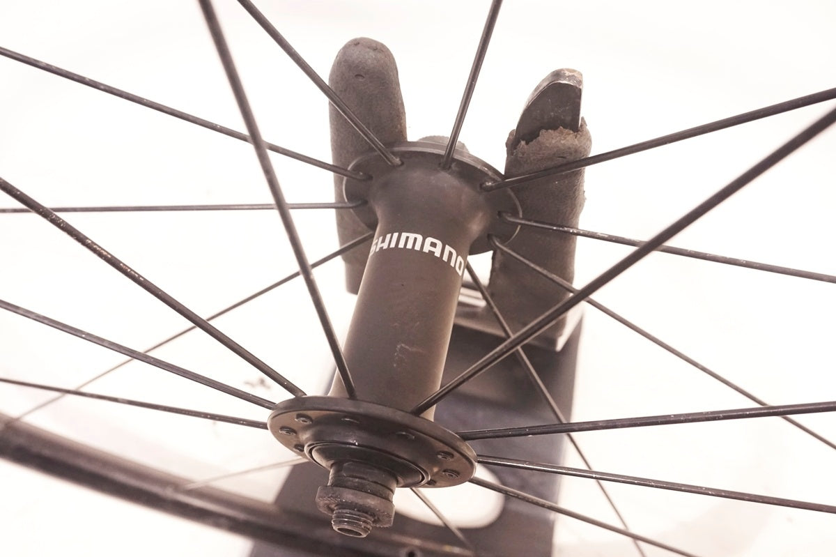 SHIMANOシマノRS100クリンチャーホイールセット前後タイヤ・スプロケ付 シマノ SHIMANO WH-RS100 クリンチャー ホイール 前後セット F