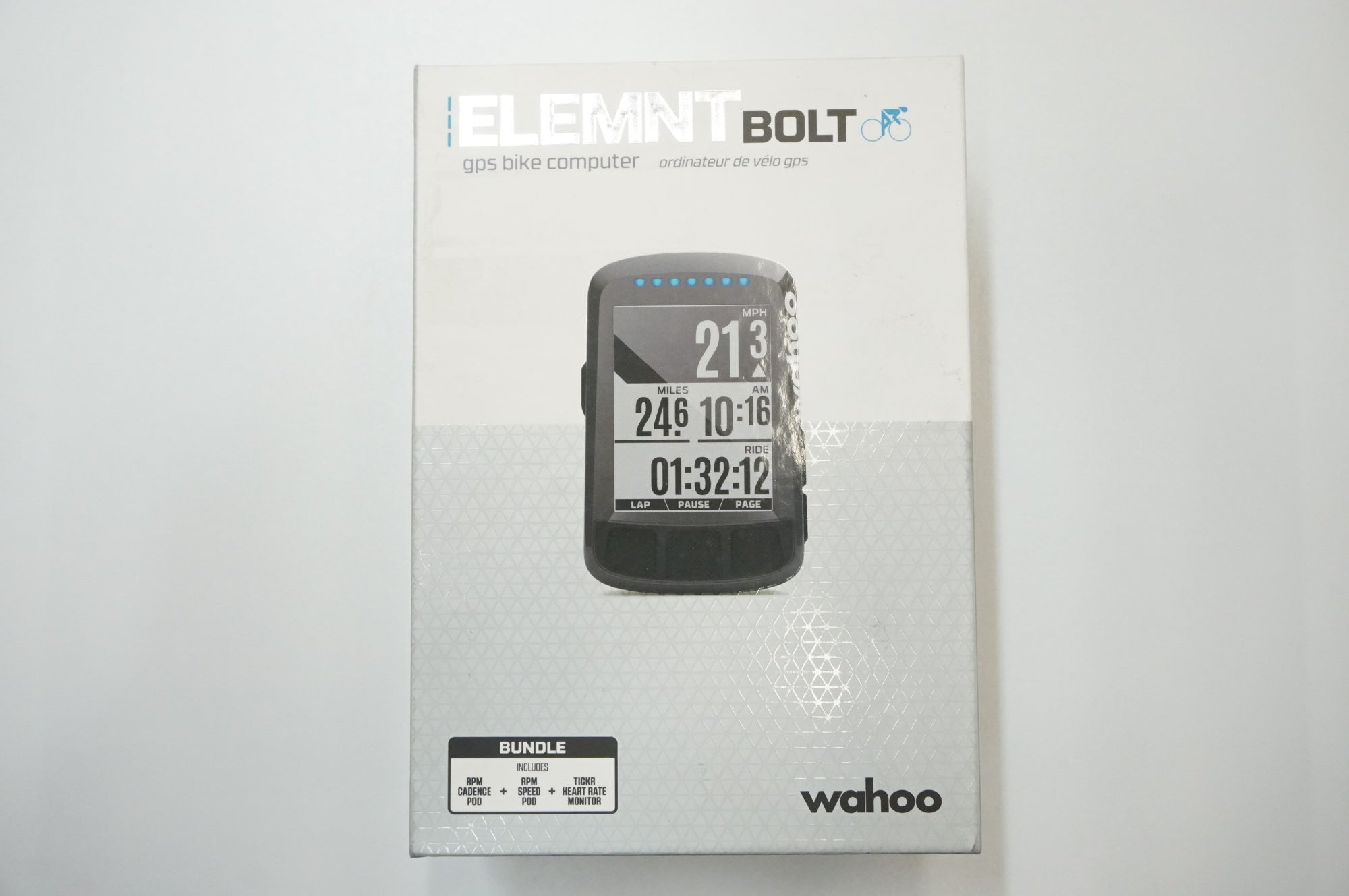 WAHOO 「ワフー」 ELEMENT BOLT サイクルコンピューター / 福岡店