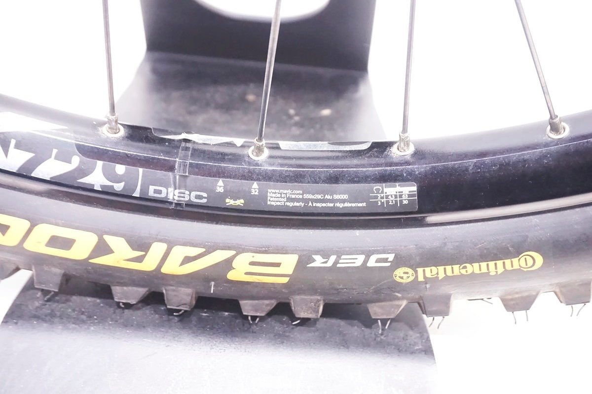 MAVIC 「マヴィック」 EX729 DISC KUWAHARAハブ  SHIMANO 8-9s ホイールセット / 大阪門真店