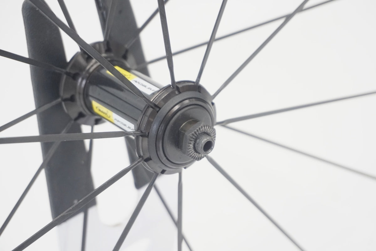 MAVIC AKSIUM 前後セットホイール シマノハブ MAVIC マヴィック AKSIUM Disc 前後セット アクシウム 700C