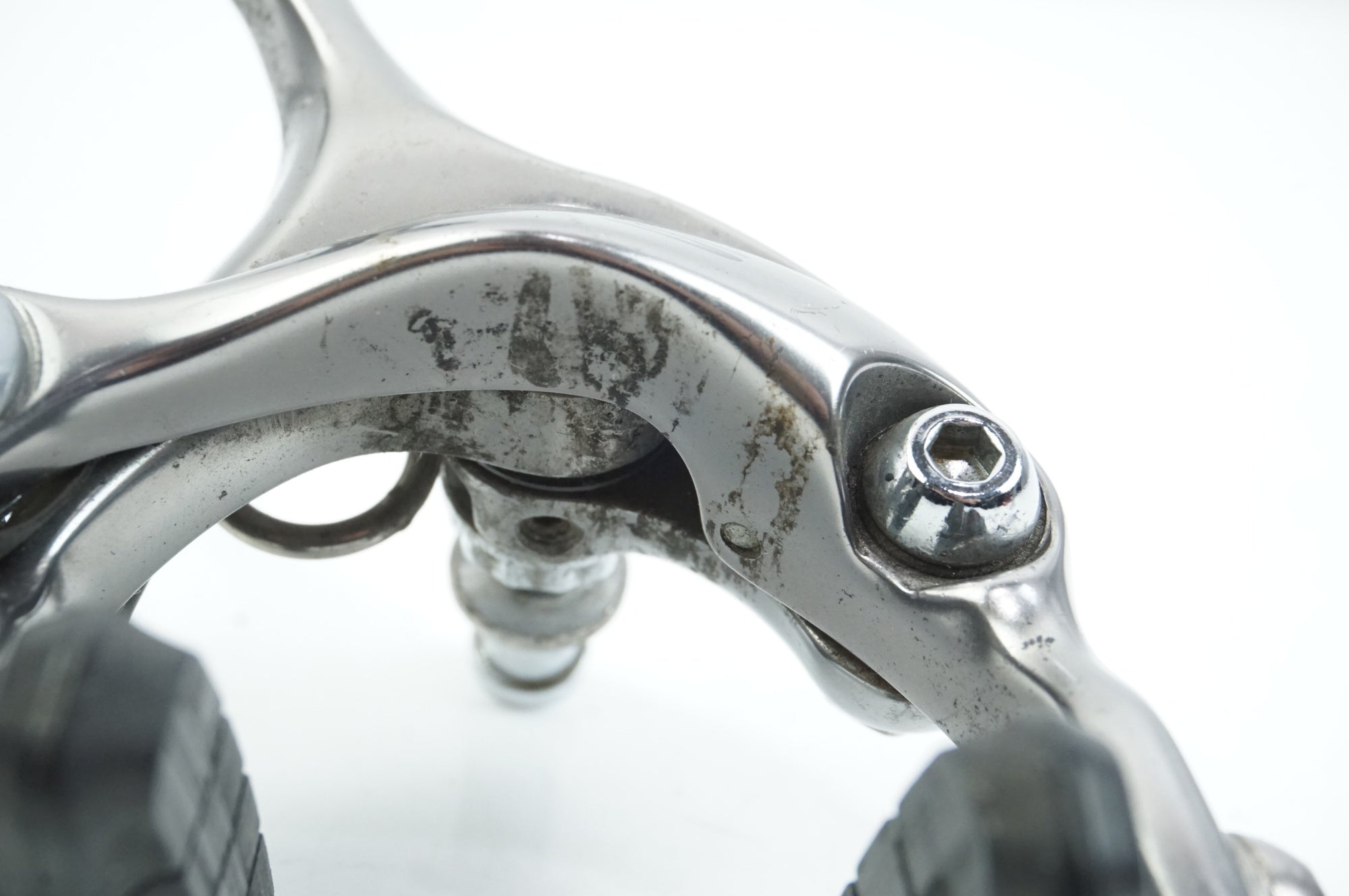 ★105/BR-5600/キャリパーブレーキ/シマノ/SHIMANO/シルバー/処分中古品!/ブレーキシューは最近変えたばかり