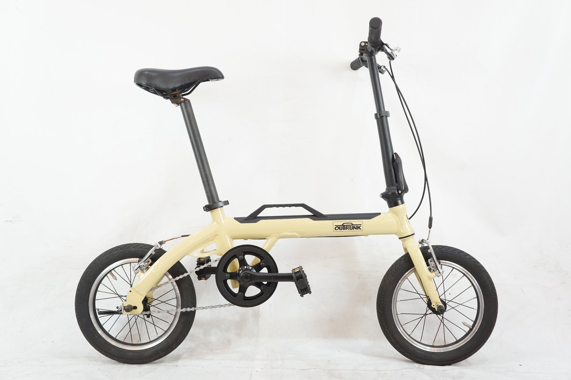 ASAHI 「アサヒ」 LOG OUTRUNK 14インチ 年式不明 折り畳み自転車 / バイチャリ浦和ベース