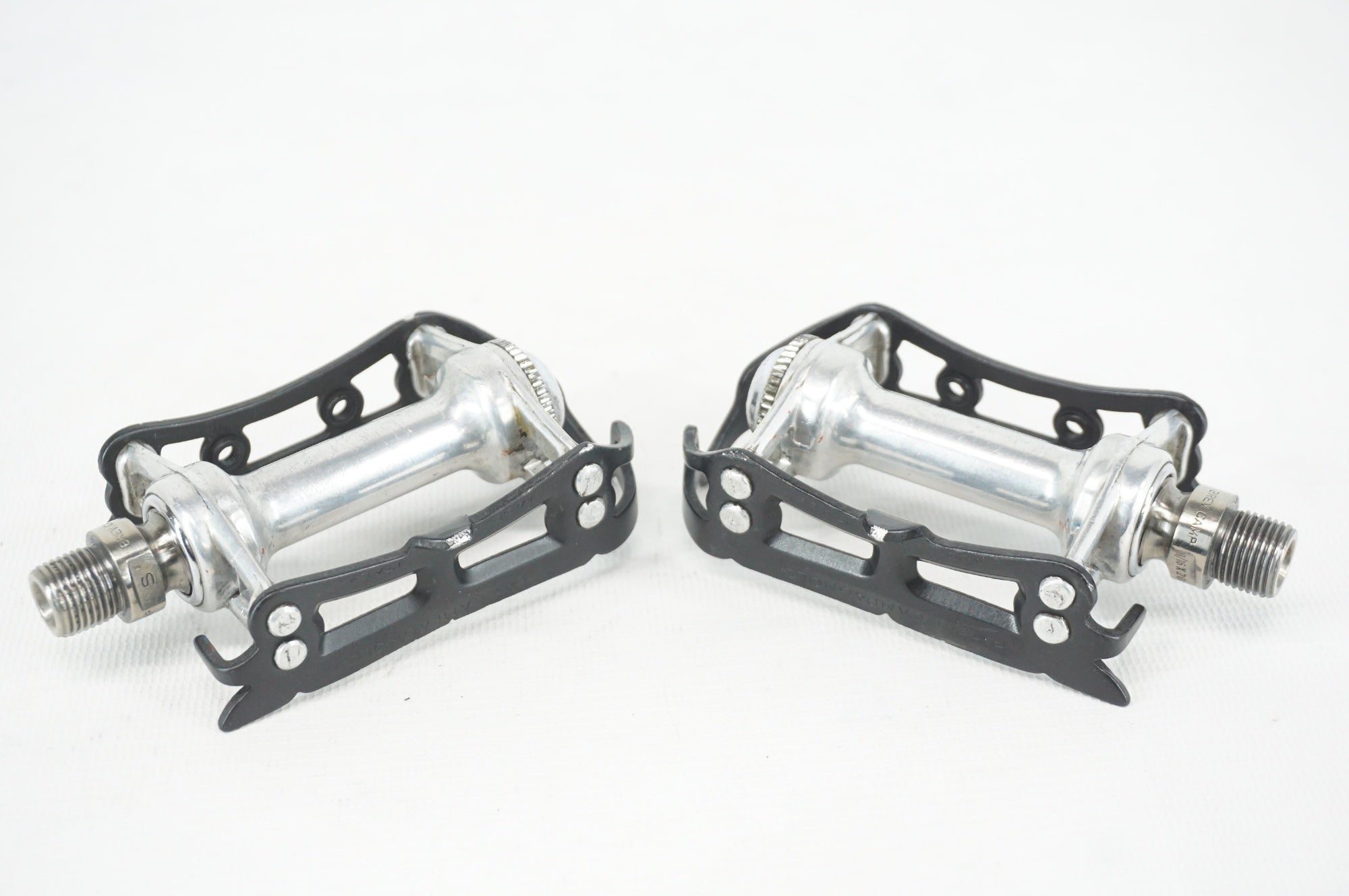 カンパニョーロ（レコード）ペダル（トラック）新品未使用 CAMPAGNOLO 「カンパニョーロ」 PEDALI SUPER RECORD フラット