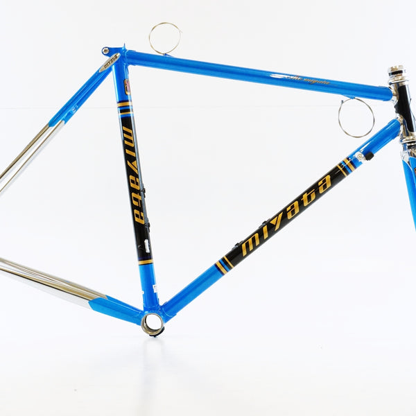 MIYATA 宮田工業 創業80周年記念 非売品 ギア型 ミラー 大型 鏡 MIYATA 「ミヤタ」 THE MIYATA 年式不明 未使用 フレームセット / 浜松