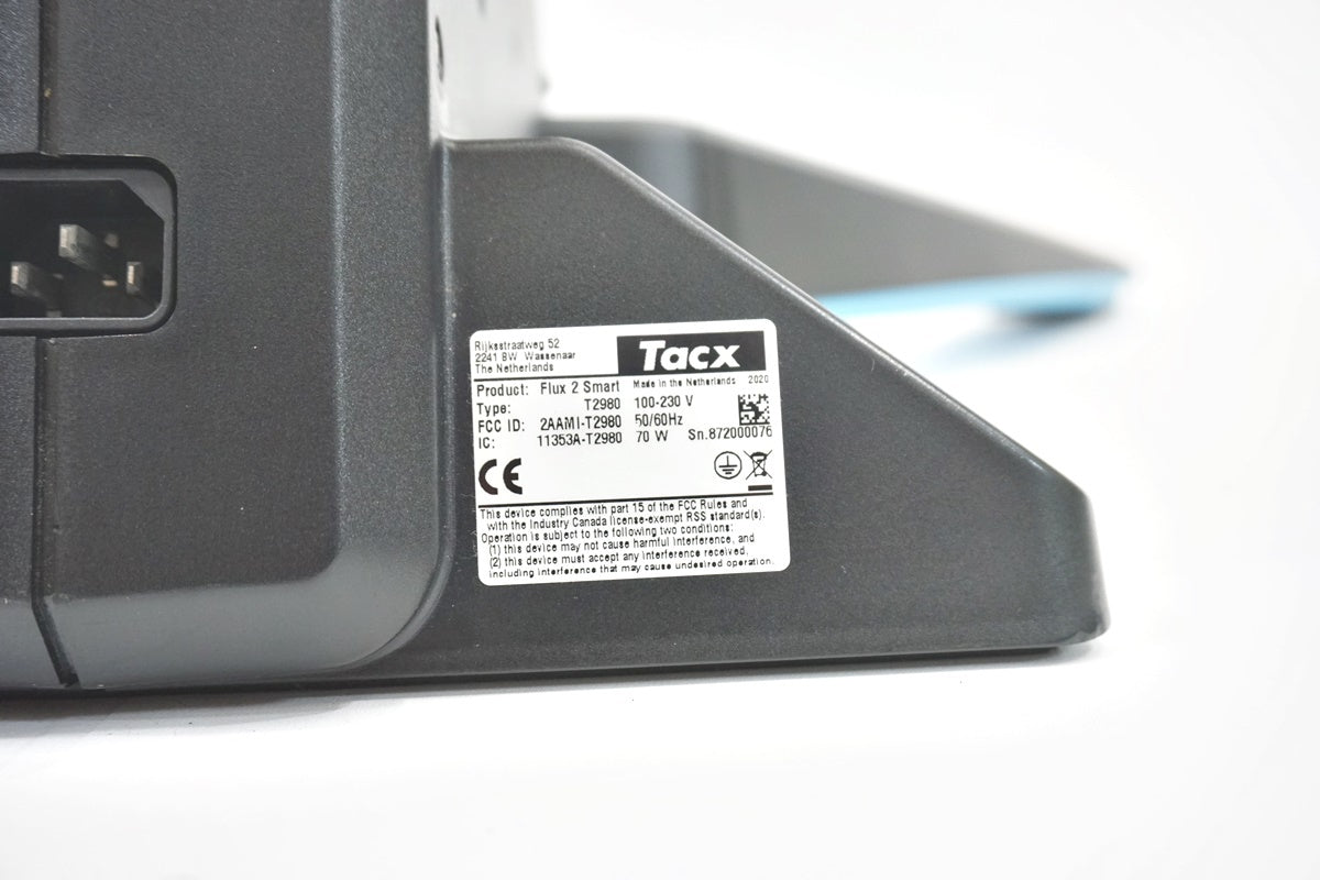 TACX 「タックス」 FLUX2 SMART サイクルトレーナー / 東京商品化センター