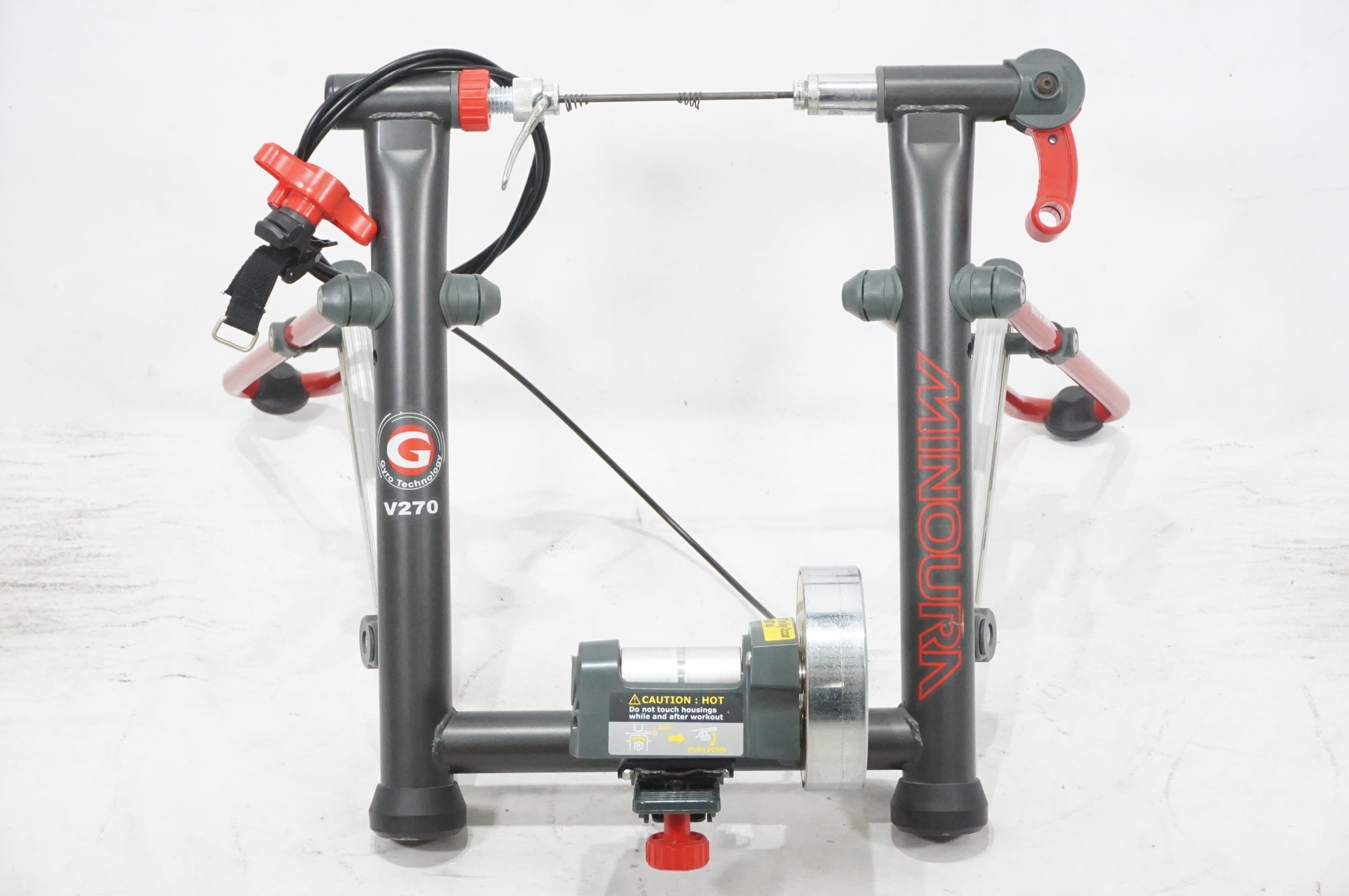 【ほぼ新品】※交渉可能　ランバイクトレーニングローラー 赤 ほぼ新品】※交渉可能ランバイクトレーニングローラー 赤