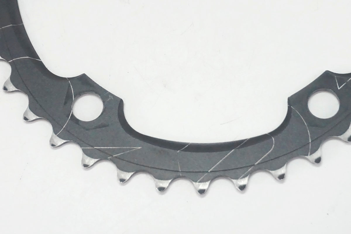 RIDEA POWERING 53/39T 楕円チェーンリング RIDEA 「リデア」 POWER RING 53-39T チェーンリング / 大阪門真