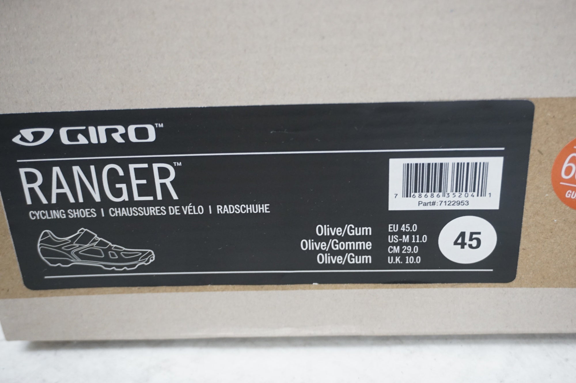 GIRO 「ジロ」 RANGER 29.0cm シューズ / 大宮店