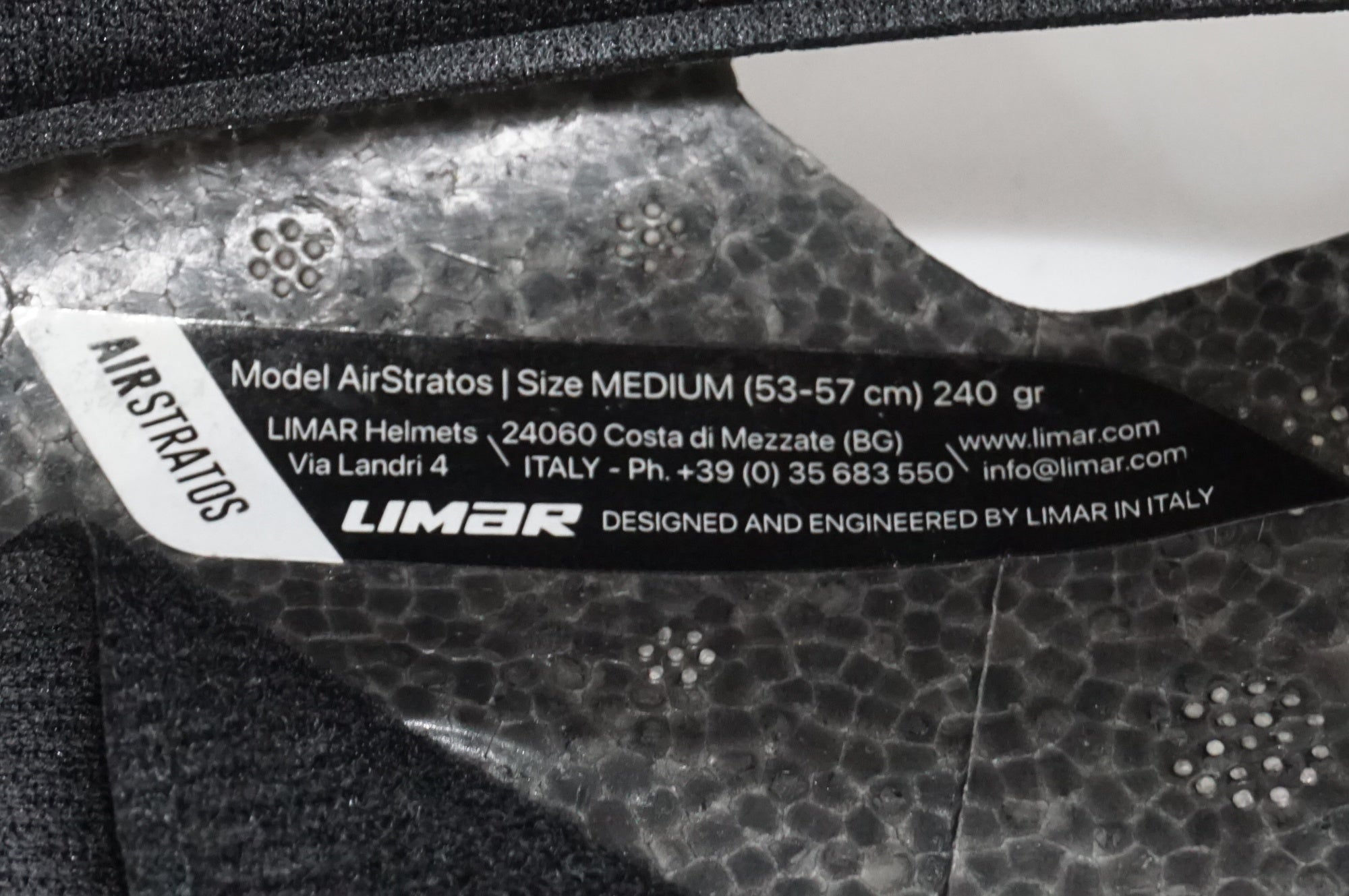 LIMAR 「リマール」 AIRSTRATOS Mサイズ ヘルメット / 大宮店