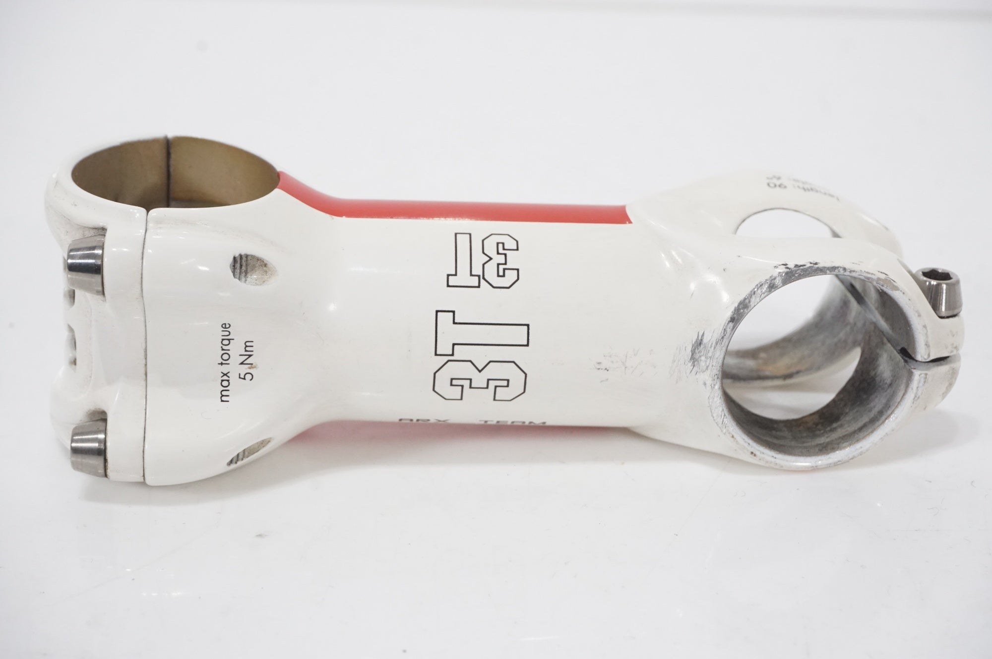 3T 「スリーティー」 ARX TEAM WHITE SERIES φ31.8 90mm ステム / AKIBA店